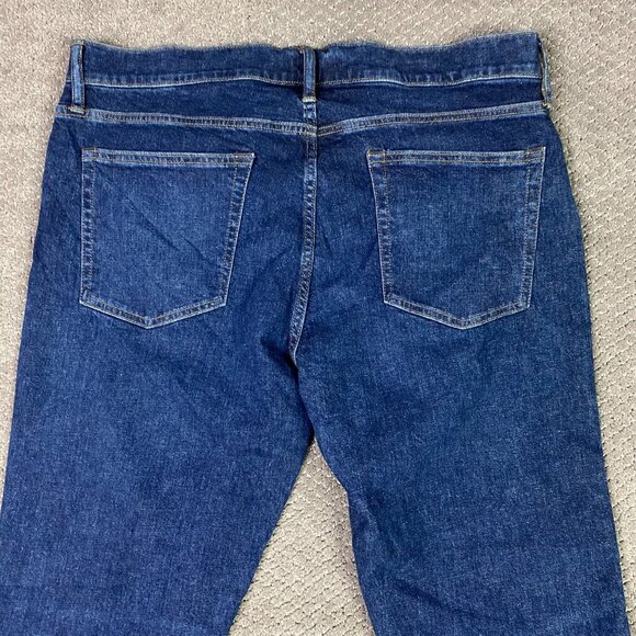 J. CREW 770 Stretch Jeans Men's 36 x 34 Fits 38 x 34 Blue - Picture 4 of 14